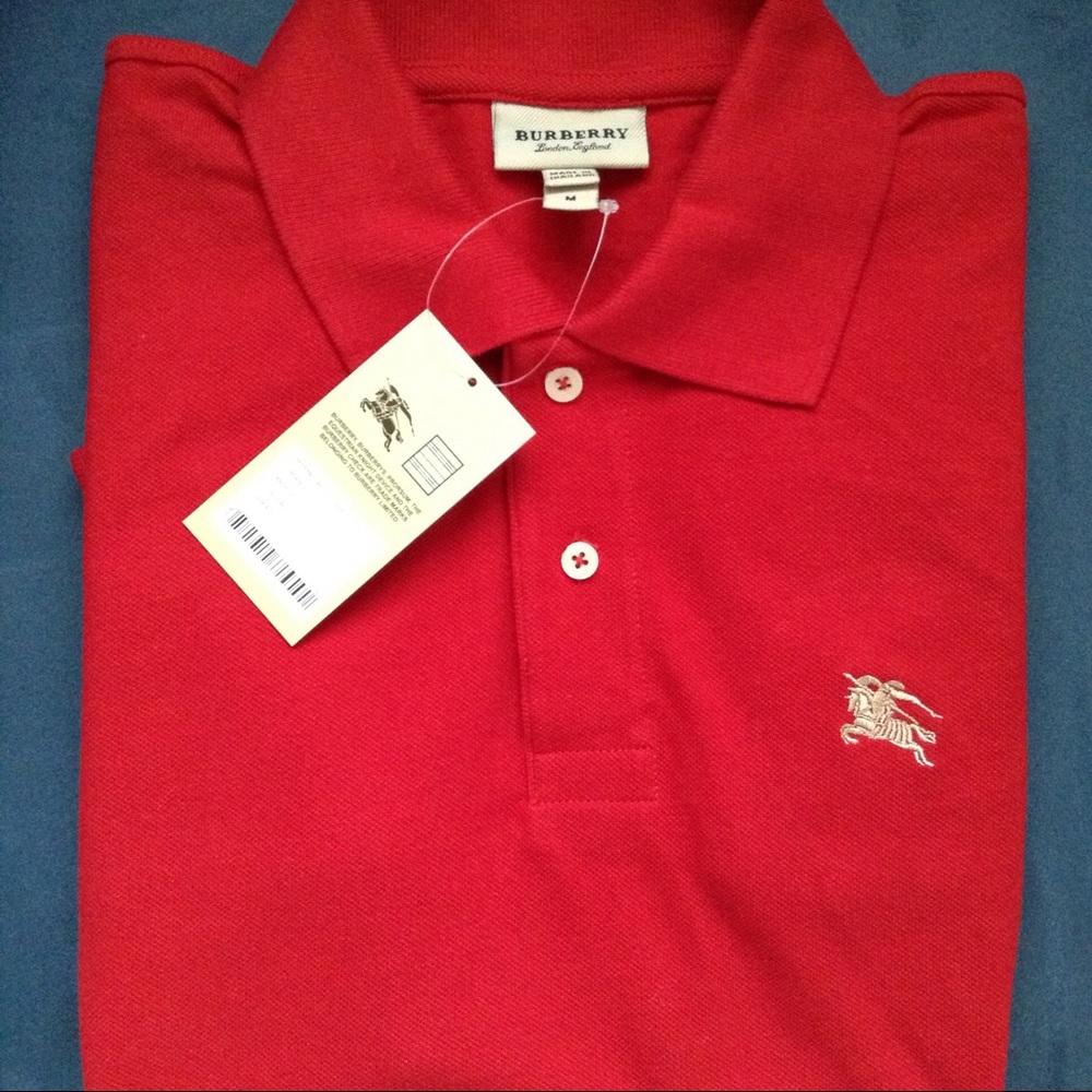 BURBERRY FOR MEN'S POLO